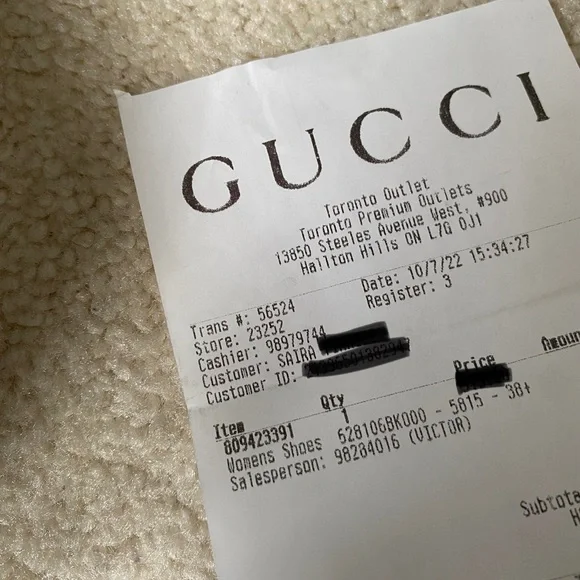 SOLD **BRAND NEW GUCCI SANDALS** - Picture 15 of 15